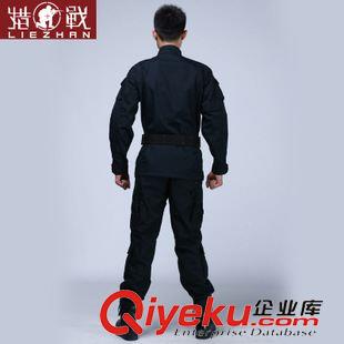 tj產品 新品爆款作訓服男 保安訓練服 特戰服套裝 耐磨黑色工作服