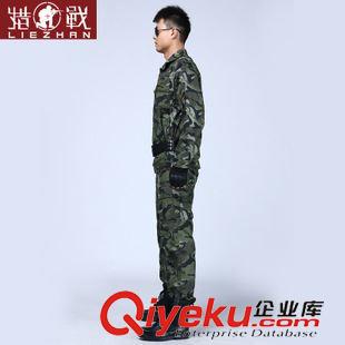 tj產品 迷彩服男戶外純棉野戰服登山野營迷彩服綠大雁迷彩服迷彩服套裝男