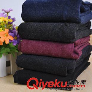 秋冬保暖 冬季男士保暖褲 加絨加厚錦綸不倒絨秋褲一體褲打底褲