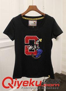 女T 2015年夏裝新款 大黃鴨Pancoat高飛G刺繡 短袖 女T原始圖片2