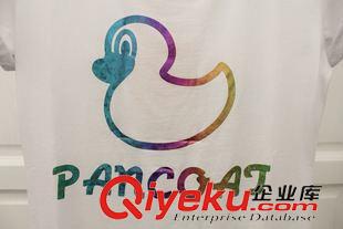 女T 2015年夏新款 PANCOAT大黃鴨激光鐳射印花 短袖T恤 女原始圖片2
