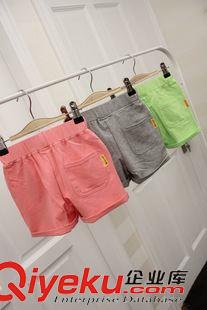 BABY 現貨 PANCOAT大黃鴨童褲 氨綸毛圈 休閑短褲 中小童原始圖片2