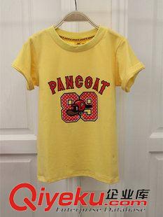 BABY 親子款 PANCOAT大黃鴨彩色字母印花款 童T 2色入