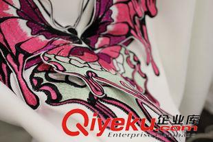 衛(wèi)衣 2015新春款蝴蝶衛(wèi)衣太空棉 刺繡衛(wèi)衣 女原始圖片3