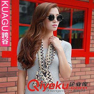雙層系列 KE099 熱銷2015新款女士雙層絲巾 時(shí)尚彩色水滴圍巾絨雪紡批發(fā)