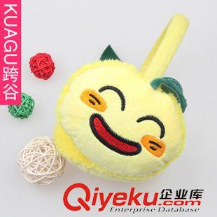 耳套系列 KF144 跨谷 卡通多款水果表情個性耳套冬季保暖毛絨耳罩批發原始圖片3