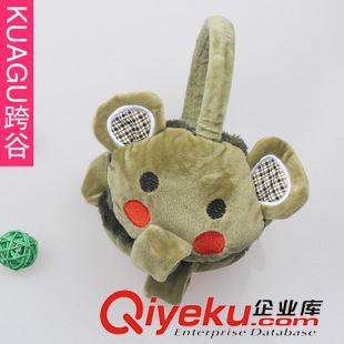 耳套系列 KF143 新款 2015年 卡通呆萌長鼻象耳套冬季保暖毛絨耳罩批發原始圖片3