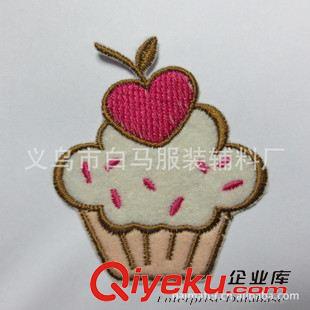 刺繡卡通  【誠(chéng)信廠家】卡通刺繡布貼 冰激凌時(shí)尚DIY刺繡背膠補(bǔ)丁貼 可訂做原始圖片2