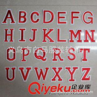 刺繡字母 【誠(chéng)信廠家】英文ＯＫ電腦刺繡　時(shí)尚ＤＩＹ補(bǔ)丁貼 歡迎來樣訂做