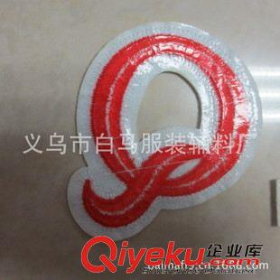 刺繡字母 【誠(chéng)信廠(chǎng)家】26字母 英文電腦刺繡布貼 ABCD 時(shí)尚DIY補(bǔ)丁貼 批發(fā)原始圖片3