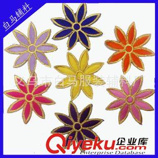 刺繡花類 【誠信批發(fā)】金絲線刺繡484#花類布貼 白馬品質(zhì)保證原始圖片3