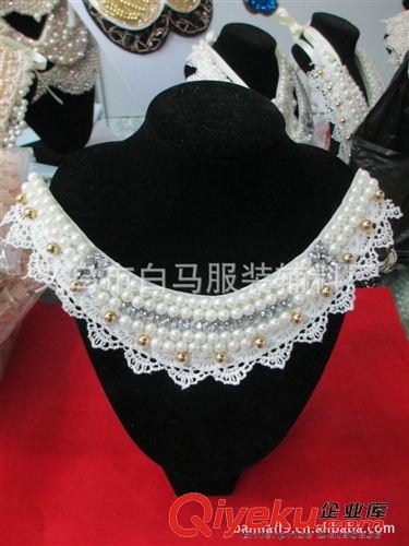 手工領(lǐng)花  【誠(chéng)信廠家】 手工編制領(lǐng)花 靚衣領(lǐng)花 時(shí)尚珍珠配領(lǐng) 價(jià)格量大從優(yōu)原始圖片3