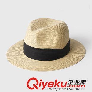 嗆口小辣椒同款 新款嗆口小辣椒可折疊歐美dp白色平檐寬檐草帽禮帽遮陽帽子女士原始圖片2