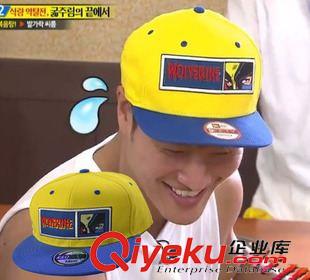 姜gary/running man同款 RUNNINGMAN金鐘國(guó)劉在石復(fù)仇者聯(lián)盟美國(guó)隊(duì)長(zhǎng)雷神鋼鐵俠棒球帽子