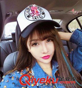 網(wǎng)帽/卡車帽 韓國官網(wǎng) 潮男女帽子 個性明星款骷髏頭 棒球帽子網(wǎng)帽平沿帽