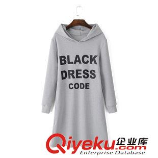 衛(wèi)衣、絨衣 $S 歐美風(fēng) 新款字母帶帽長(zhǎng)款衛(wèi)衣批發(fā) 2688原始圖片3