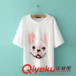 t恤 $S  歐美風(fēng)  春夏新款L字母可愛(ài)笑臉印花短袖t恤上衣批發(fā)   0304