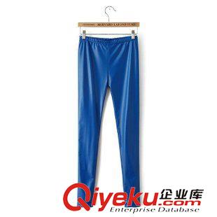 打底褲 2014歐美風(fēng) 新款時(shí)尚修身顯瘦打底褲皮褲批發(fā)2192