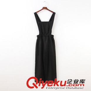 8月9號更新 #ZE6 歐美風 松緊腰休閑棉麻背帶褲批發(fā) 2277