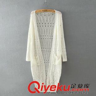 8月9號(hào)更新 下架 $ZH2  歐美風(fēng) 鏤空百搭中長(zhǎng)款薄款針織開(kāi)衫批發(fā) 2290