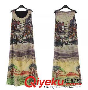 6月28號(hào)更新 #ZE1 歐美風(fēng) 刺繡純色連衣裙批發(fā) 1698