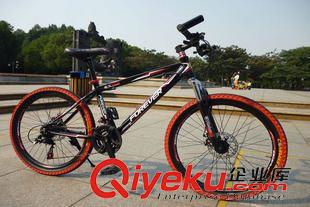 24寸 批發zp{yj}24寸碟剎自行車禧瑪諾21變速山地車鋁合金車架學生車原始圖片2