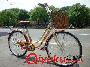 單車 廠家直銷上海{yj}24寸淑女輕便單車城市通勒單車男女學(xué)生自行車原始圖片2