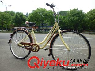 單車 正品上海鳳凰鳳聲牌輕便單車26寸淑女城市通勒車載人男女式自行車原始圖片2