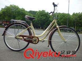 單車 正品上海鳳凰鳳聲牌輕便單車26寸淑女城市通勒車載人男女式自行車原始圖片3