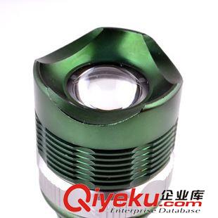 騎行手電筒 批發 強光充電手電筒 旋轉機械調焦變焦 大功率自行車前燈S-512原始圖片2