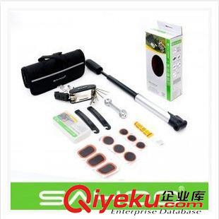 修車工具 自行車工具組合 自行車組合工具山地車工具套裝帶氣筒補(bǔ)胎工具原始圖片3