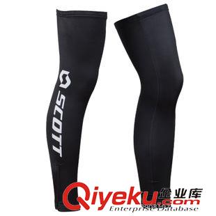 腿套 2014新款黑色騎行腿套 吸濕排汗騎行腿套 可定做批發(fā) 一件代發(fā)原始圖片2
