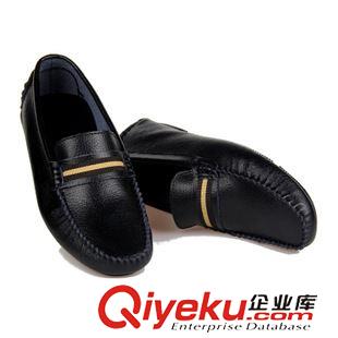 春季新款 2015春季男士豆豆鞋男英倫風(fēng)zp潮鞋男式休閑皮鞋懶人駕車鞋原始圖片2