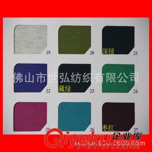 無彈汗布/單面/平紋 現(xiàn)貨32支65%T滌35%R人棉平紋針織 熒光綠紅橙色 各種麻灰效果色原始圖片3