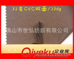 雙面布/棉毛布 現(xiàn)貨TC雙面32,40支針織棉毛布 35棉/65%滌 柔軟有彈性