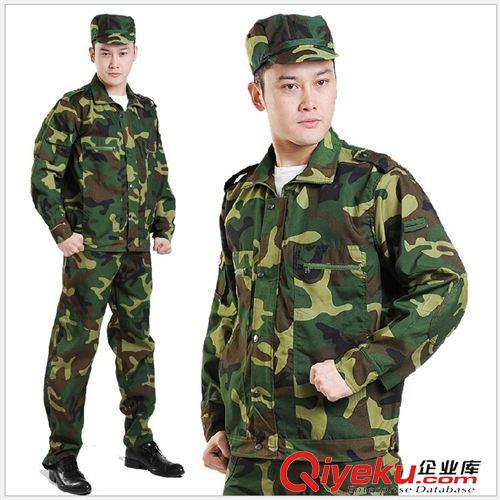 軍訓服 淘寶廠家直銷學生軍訓服套裝叢林迷彩服迷彩服套裝批發