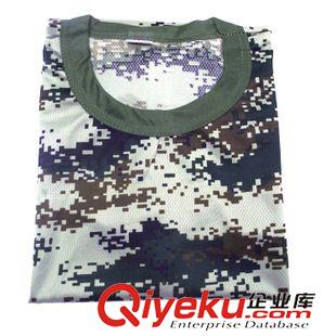 迷彩服短袖專區(qū) 軍訓(xùn)迷彩汗衫 陸軍迷彩夏作訓(xùn)服07迷彩林地海洋數(shù)碼汗衫T恤從林色