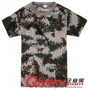 迷彩服短袖專區(qū) 軍訓(xùn)迷彩汗衫 陸軍迷彩夏令營(yíng)訓(xùn)練服07林地?cái)?shù)碼汗衫T恤熱賣爆款原始圖片2