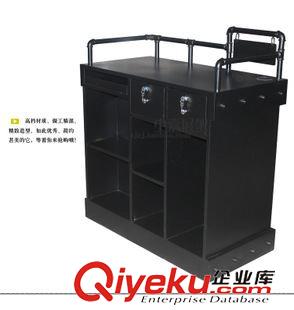 工業(yè)鐵皮系列 美式鄉(xiāng)村老收銀臺鐵藝做舊工作臺復古做舊收銀臺工業(yè)風工作桌供應原始圖片2