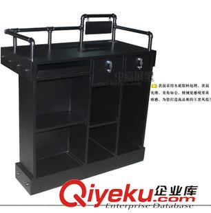 工業(yè)鐵皮系列 美式鄉(xiāng)村老收銀臺鐵藝做舊工作臺復古做舊收銀臺工業(yè)風工作桌供應原始圖片3