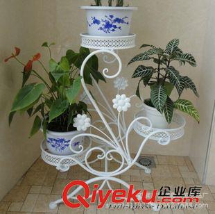 花架 田園風格 落地式鐵藝花架 花盆架 陽臺花架 花架子 花架批發tj