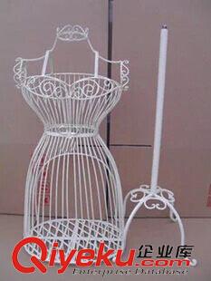 模特 模特道具女裝掛衣架鐵藝模特服裝店展示架女衣服架tj韓式直銷原始圖片3