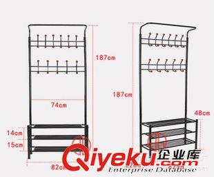 帽子架 简约门厅衣帽架 收纳晾衣挂衣架落地置物架创意铁艺包包鞋架家用