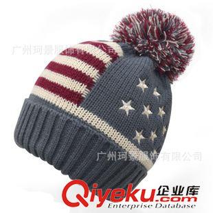 針織帽/冬帽 外貿(mào)腈綸針織帽定做 品牌gd冬季帽子定做 廣州帽廠貼牌加工帽子