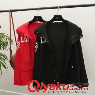 7月秋裝30新款 韓國(guó)東大門(mén)原宿BF學(xué)院風(fēng)秋裝外套骷髏頭印花中長(zhǎng)款連帽棒球服女潮原始圖片3