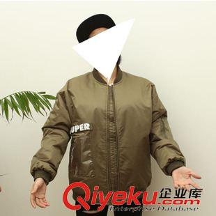 棉衣 2015韓國(guó)冬原宿BF風(fēng)透明口袋棉服外套加厚棉衣顯瘦棒球?qū)W生夾克女原始圖片2