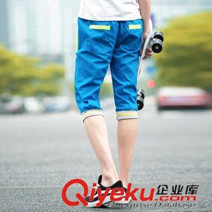 工裝短褲 2015夏短褲批發(fā) 七分褲男 韓版休閑男士七分褲 短褲男 男式七分褲原始圖片3
