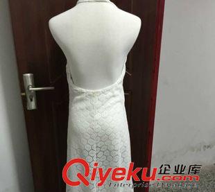 連衣裙 新款波西米亞碎花掛脖連衣裙 海邊度假大擺沙灘長(zhǎng)裙原始圖片2