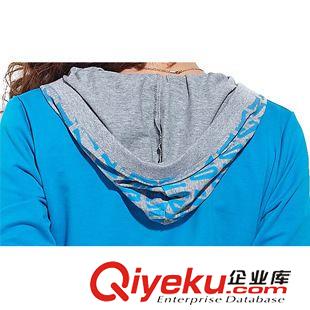 衛衣 2015春秋韓版休閑套裝女新款衛衣連帽三件套運動服運動套裝原始圖片3