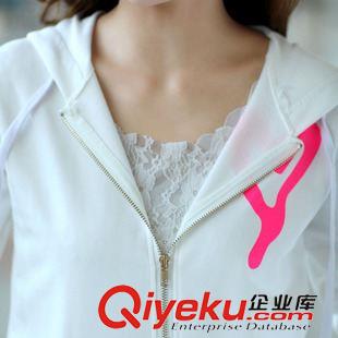 衛(wèi)衣 2015秋裝新款明星同款印花針織衛(wèi)衣開衫小外套原始圖片3